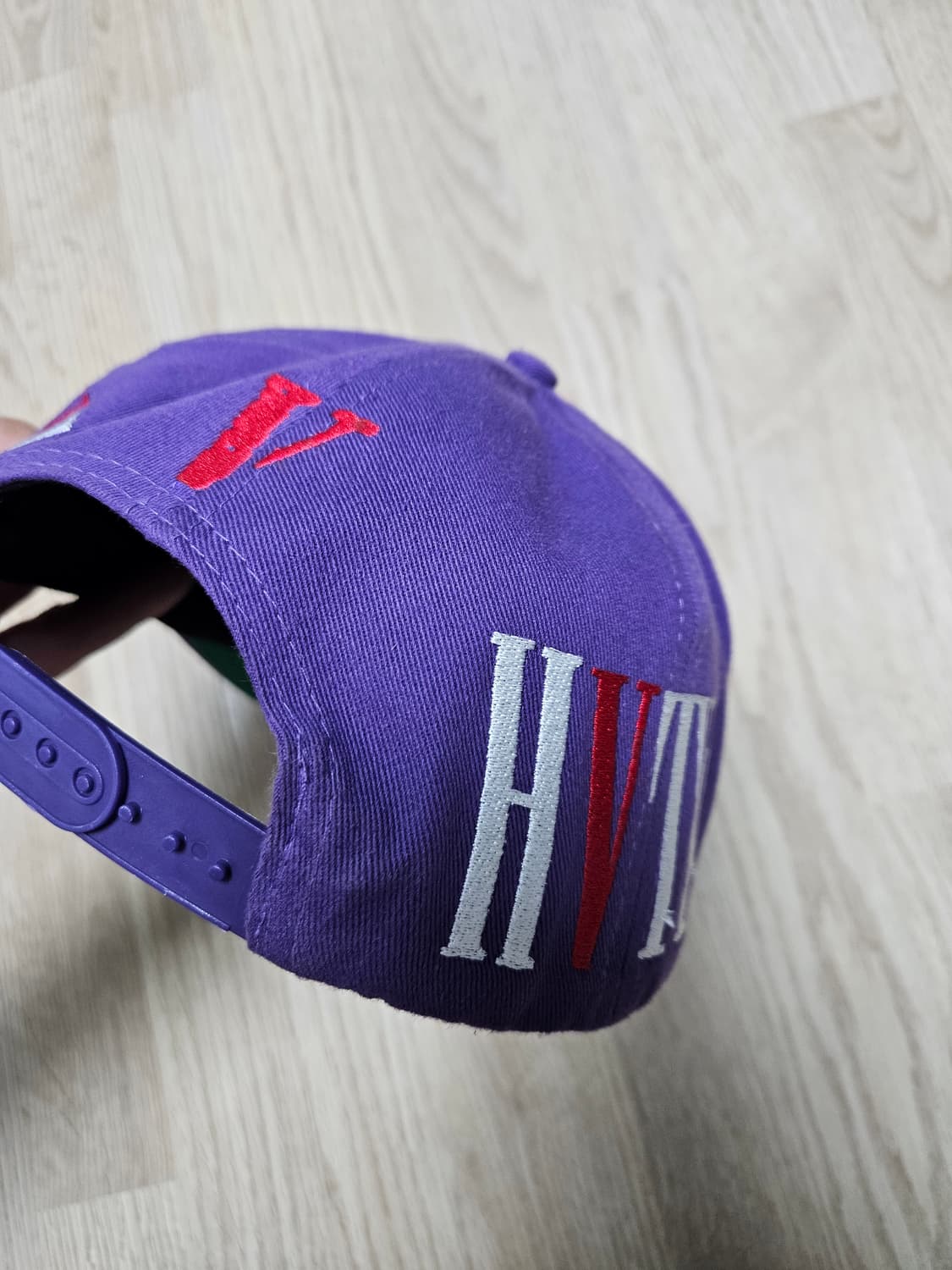 세인트미카엘 x 브이론 콜라보 볼캡 퍼플 상품이미지4