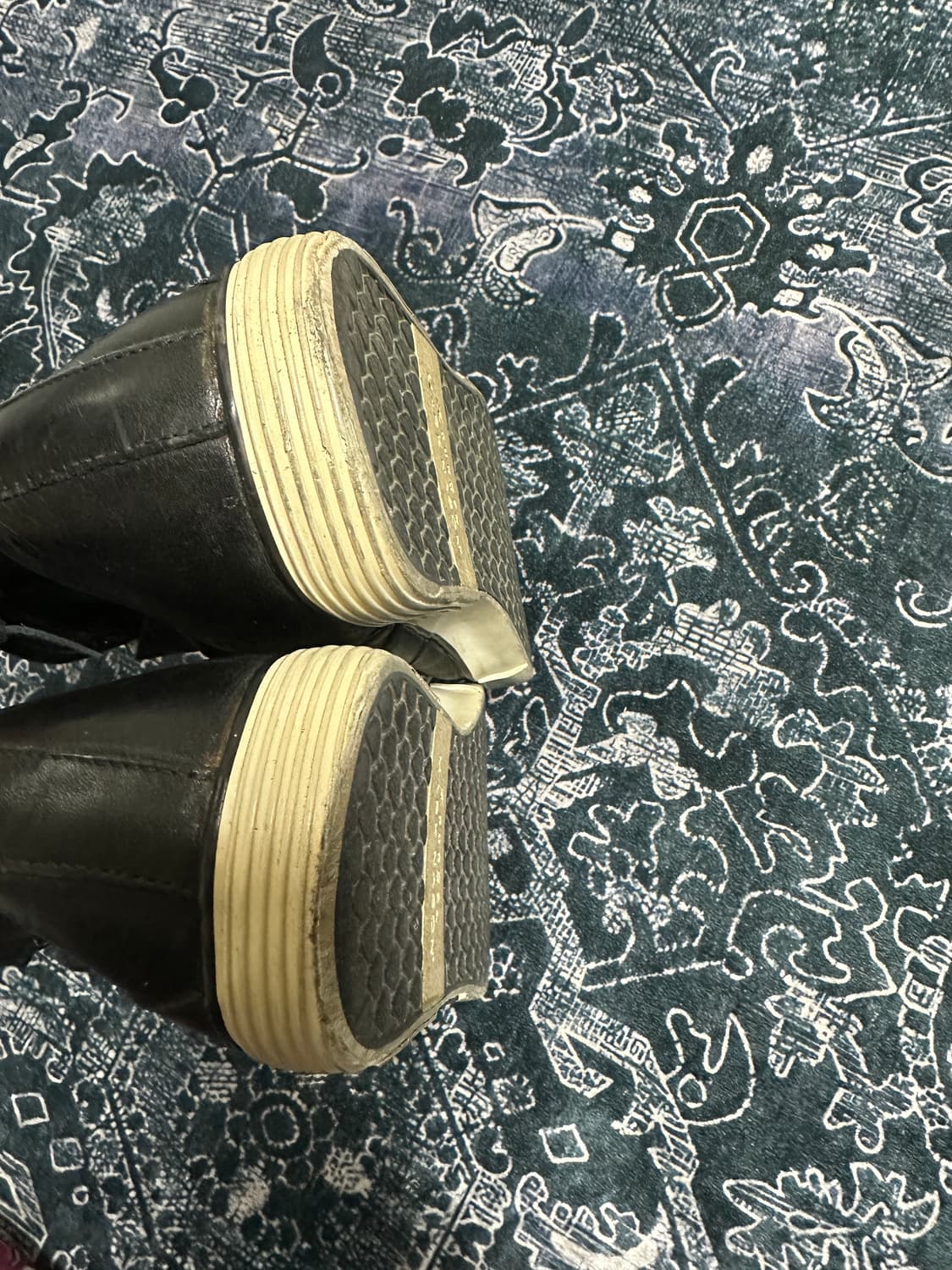 Mark Nason 레더 버클 하이탑 레이스업 슈즈 상품이미지6