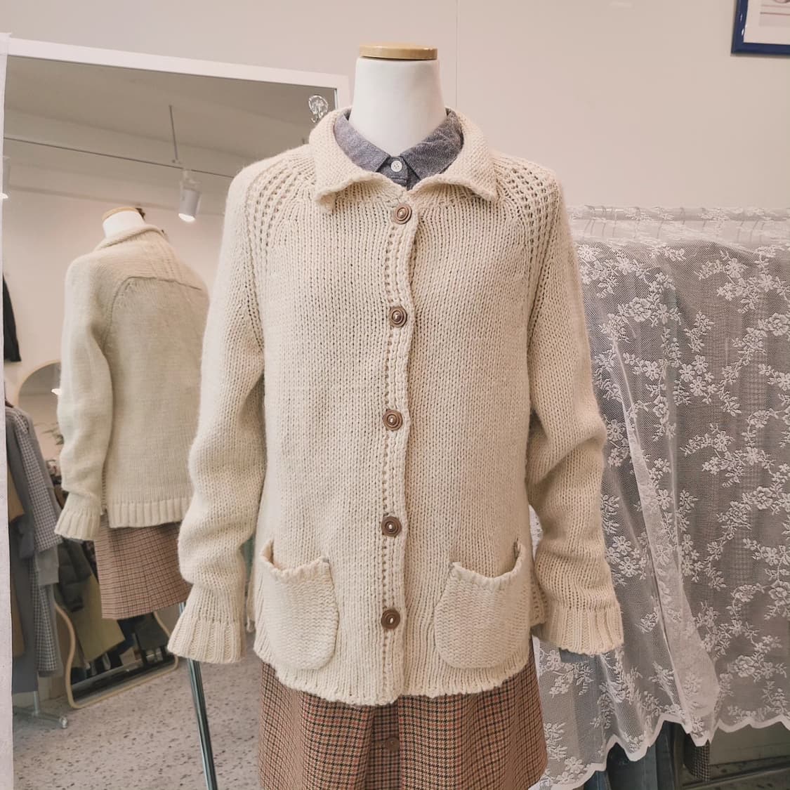 Bliss bunch 알파카혼방 가디건 상품이미지8