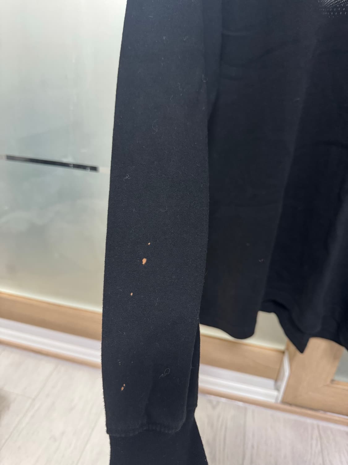 산산기어 롱슬리브 블랙 상품이미지2