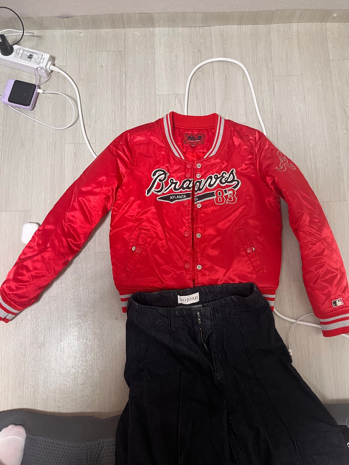 애틀랜타 브레이브스 83 바시티 자켓 / NOJOAH(노조아) 데님팬츠 상품이미지1