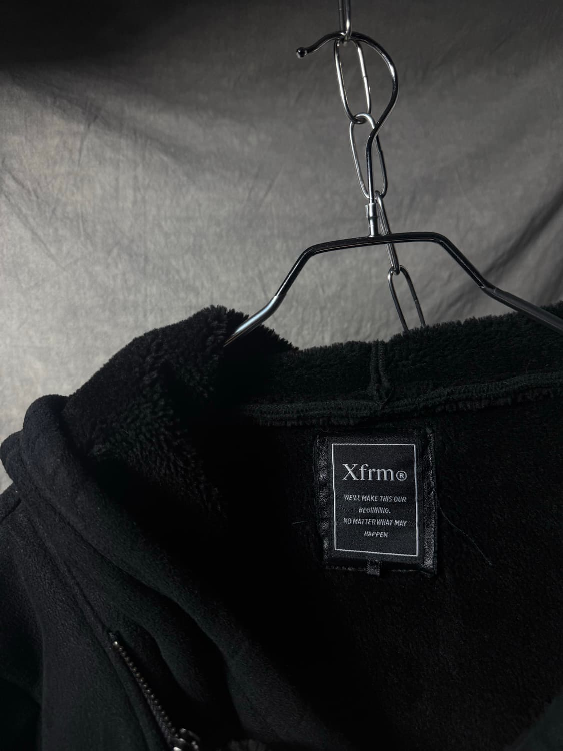 XFRM Asymmetric Long Hood Zip-Up   상품이미지5