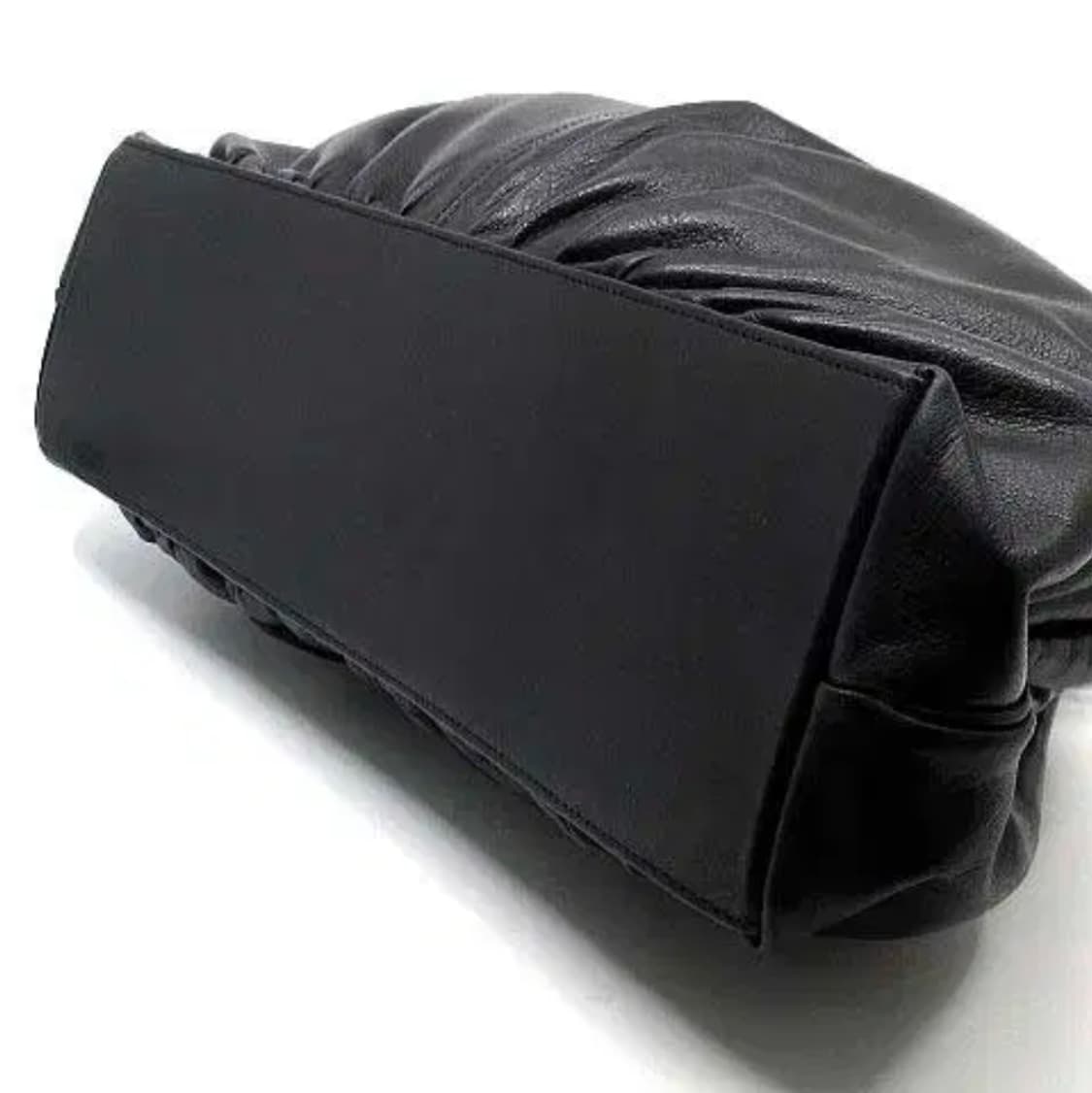 유르겐 렐 가마구치 고트스킨 숄더백 꼼데 요지 스타일 상품이미지4