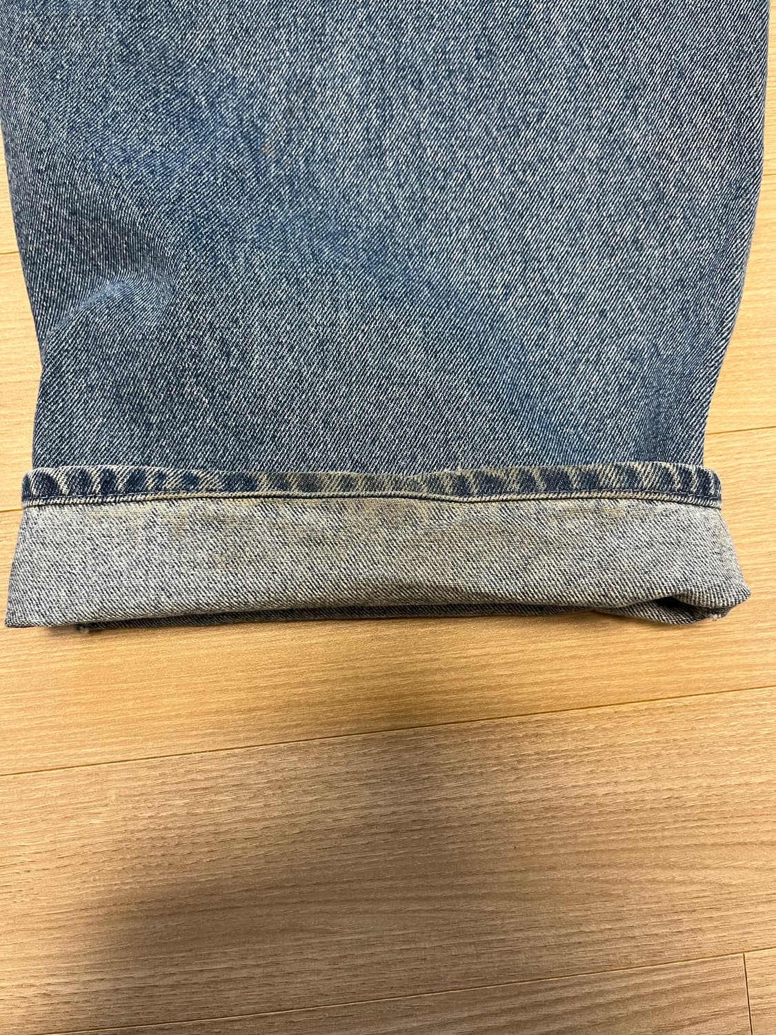 오베이 빅위그 베기 데님 라이트 인디고 32사이즈 상품이미지6