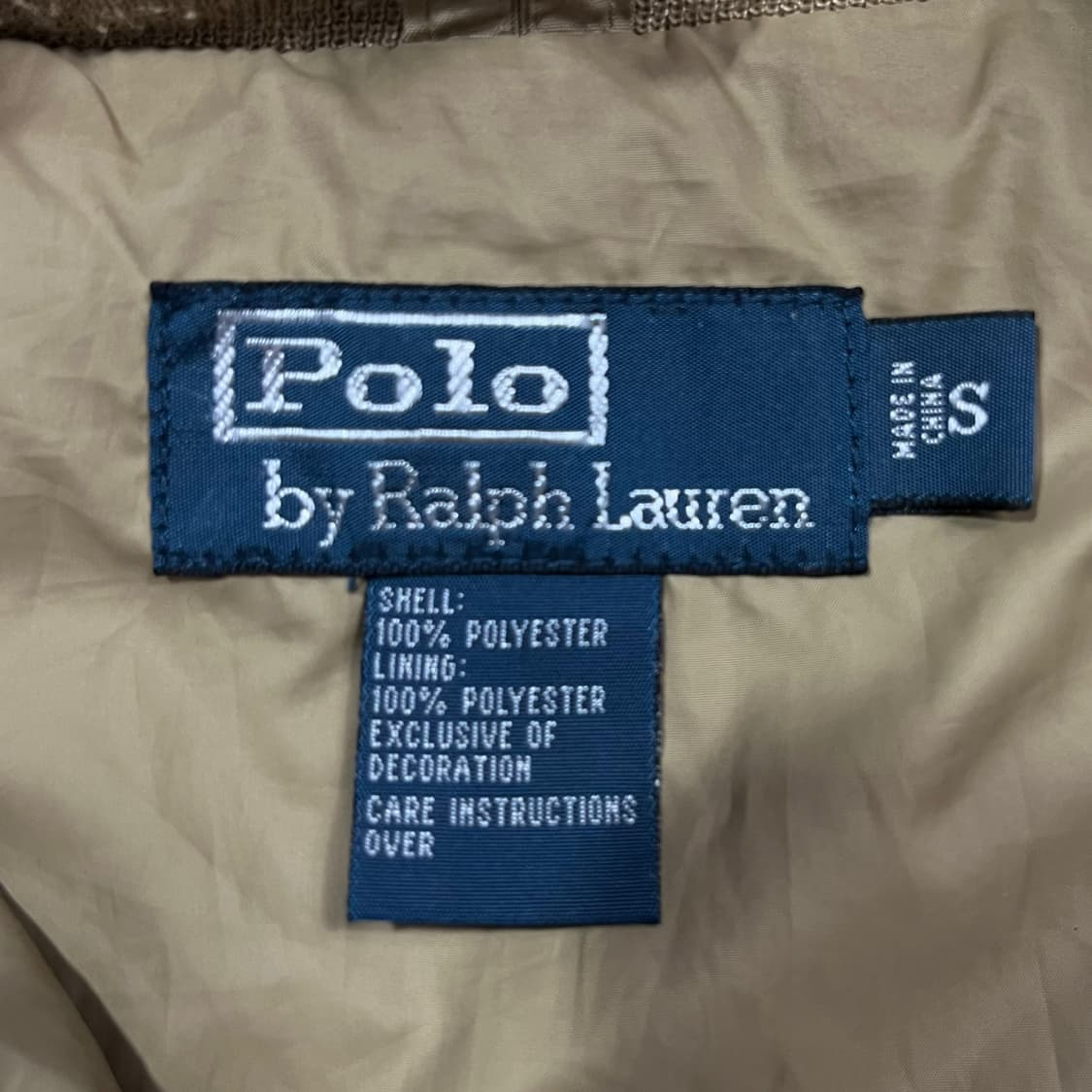 폴로 랄프로렌 베이지 페리 자켓 상품이미지6