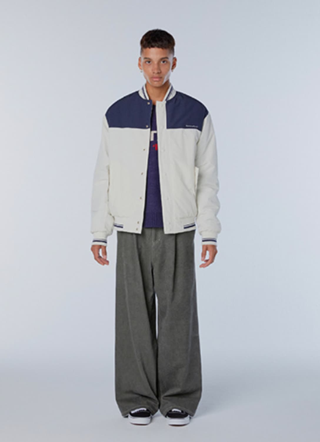 인스턴트펑크 Ms 컬러블럭 푸퍼 자켓 상품이미지3