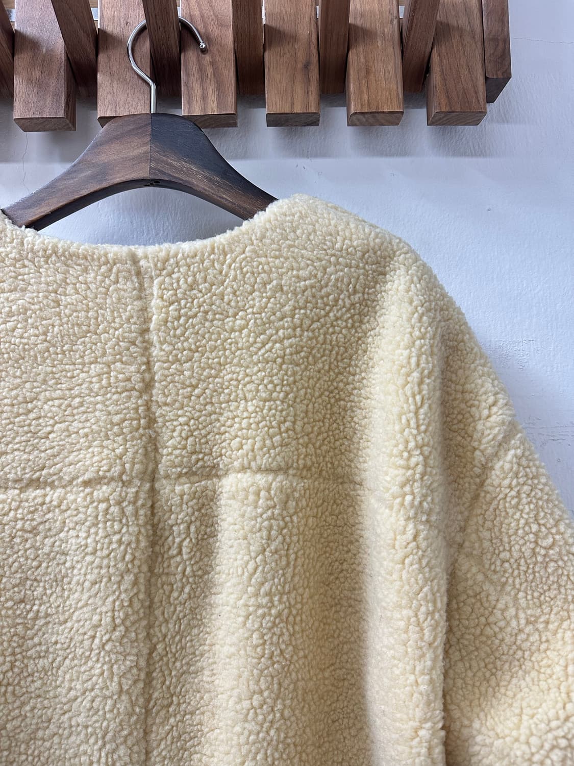 Samansa Mos2 사만사모스 보아 뽀글이 코트 상품이미지5