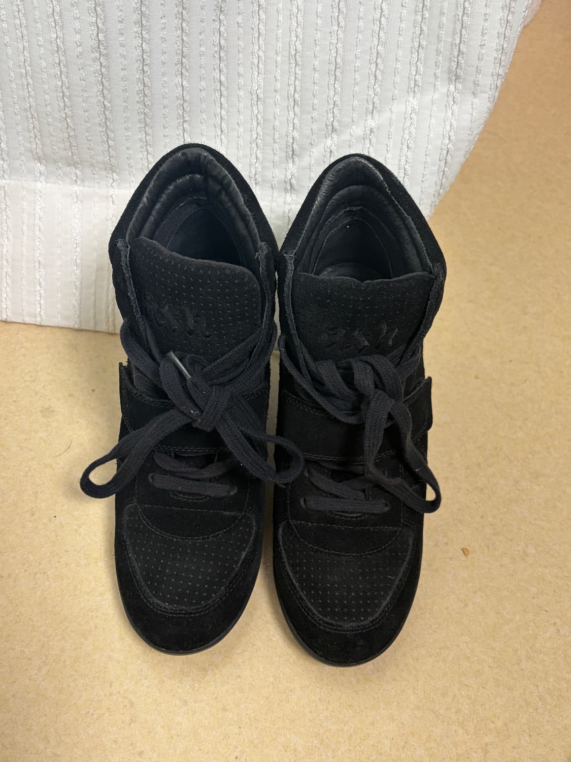 Ash suade wedge heel 상품이미지4