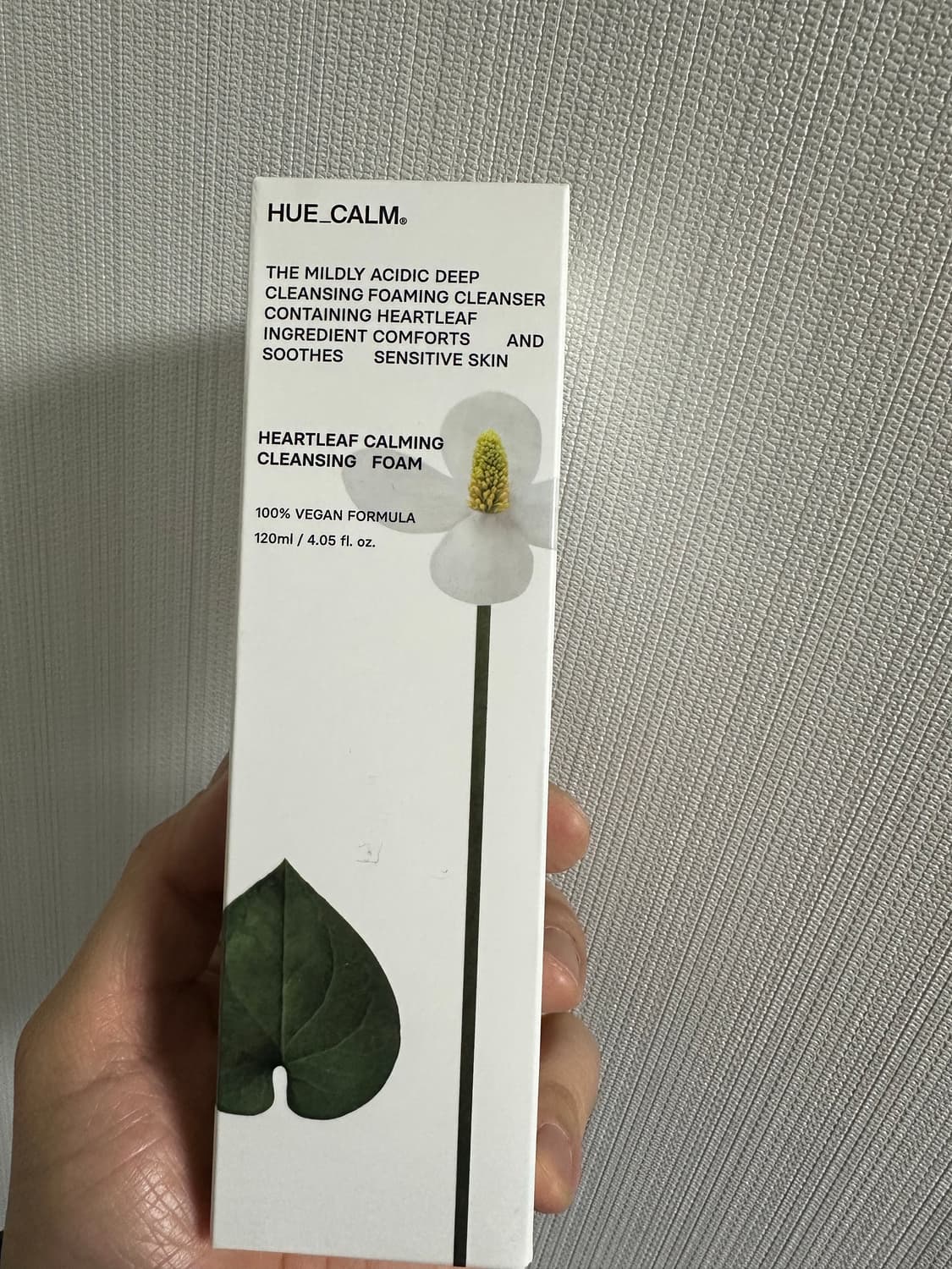 휴캄 어성초 진정 클린 폼 120ml 새상품   상품이미지1