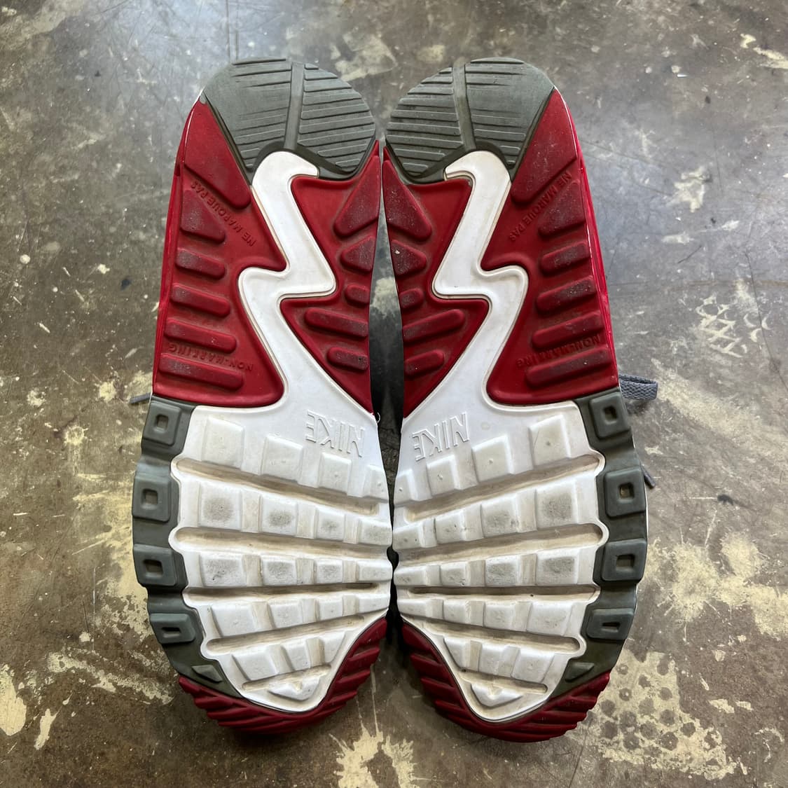 250) 나이키 에어맥스90 레더 운동화 스니커즈 신발 남여공용 상품이미지6