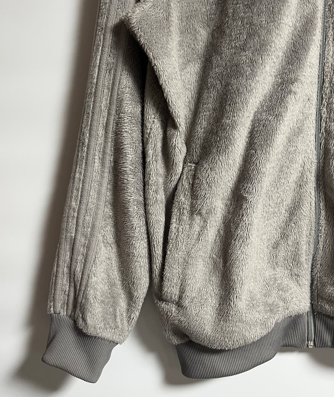 공용 아디다스 쉐르파 후드집업 자켓 플리스 110 상품이미지3