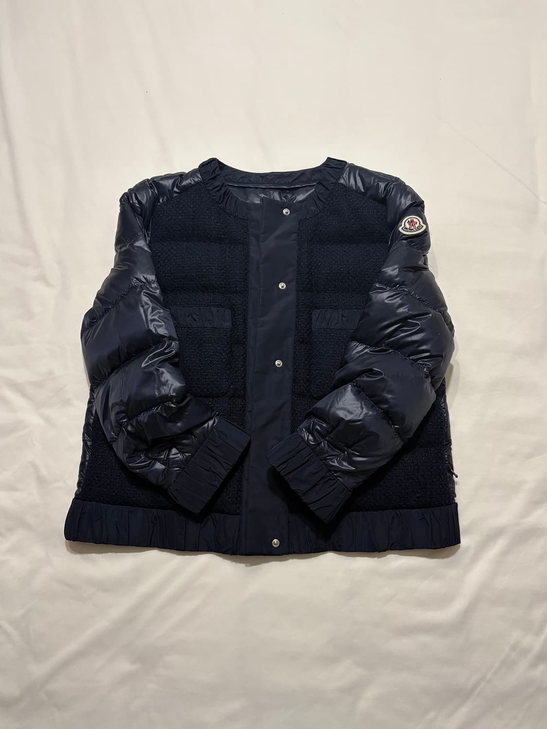 Moncler Women Hybrid Knit & Down Jacket 상품이미지1