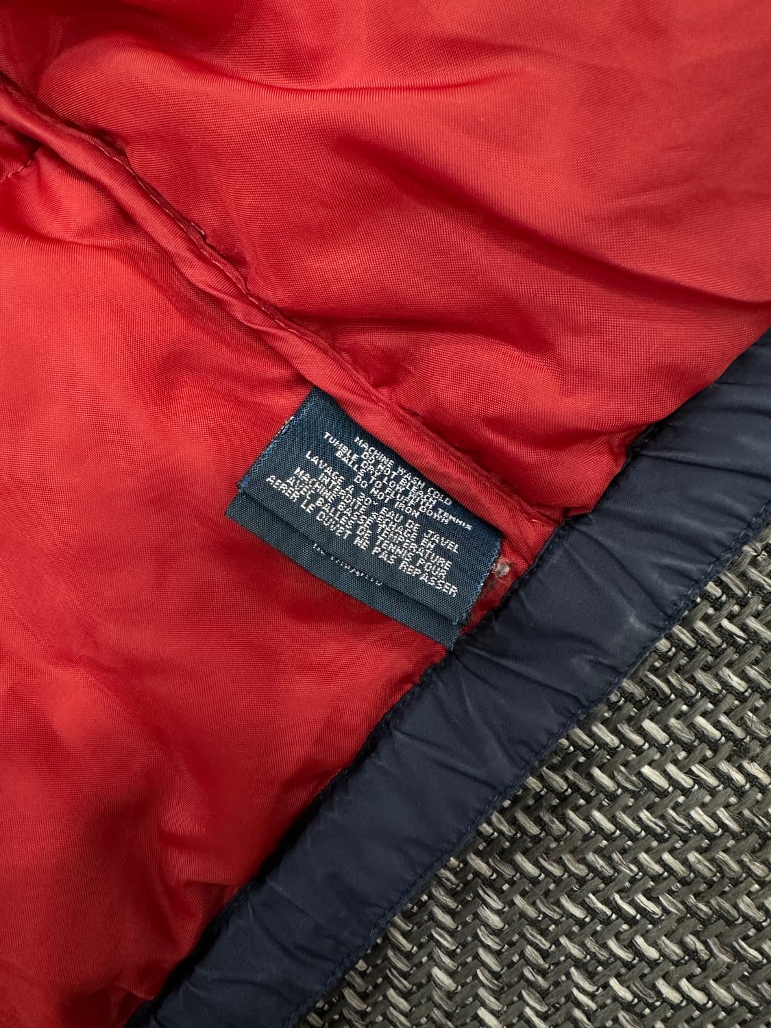 폴로 패딩 네이비 상품이미지6