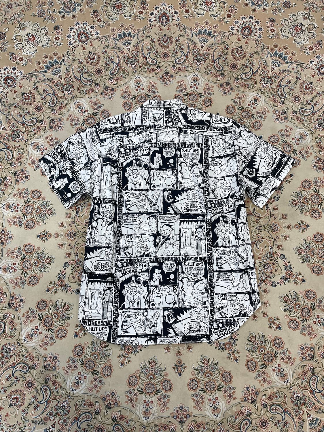 꼼데가르송 옴므 카툰 셔츠 S 상품이미지2