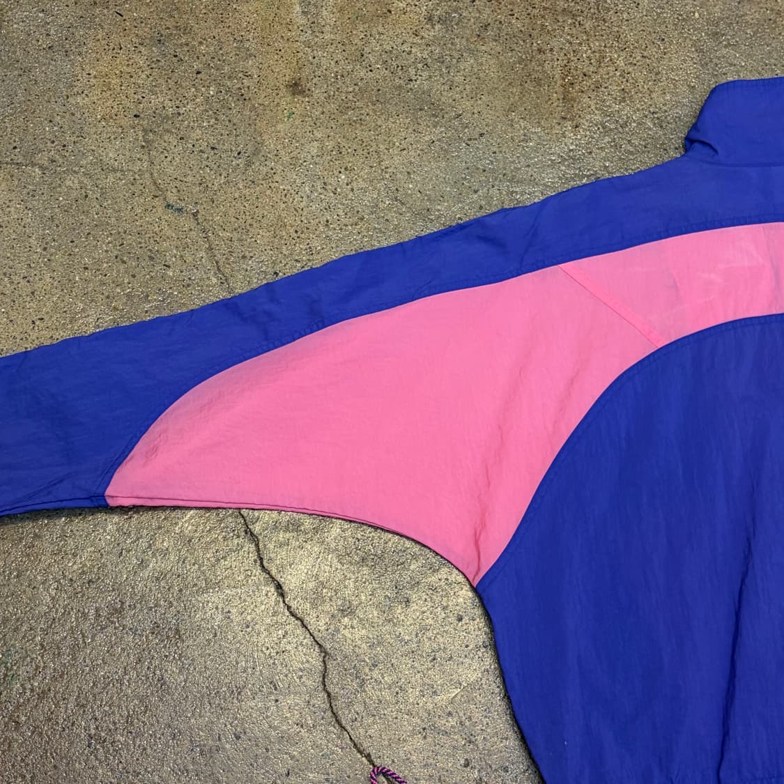 레어 80s 미국 빈티지 나이키 배색 바람막이 상품이미지10