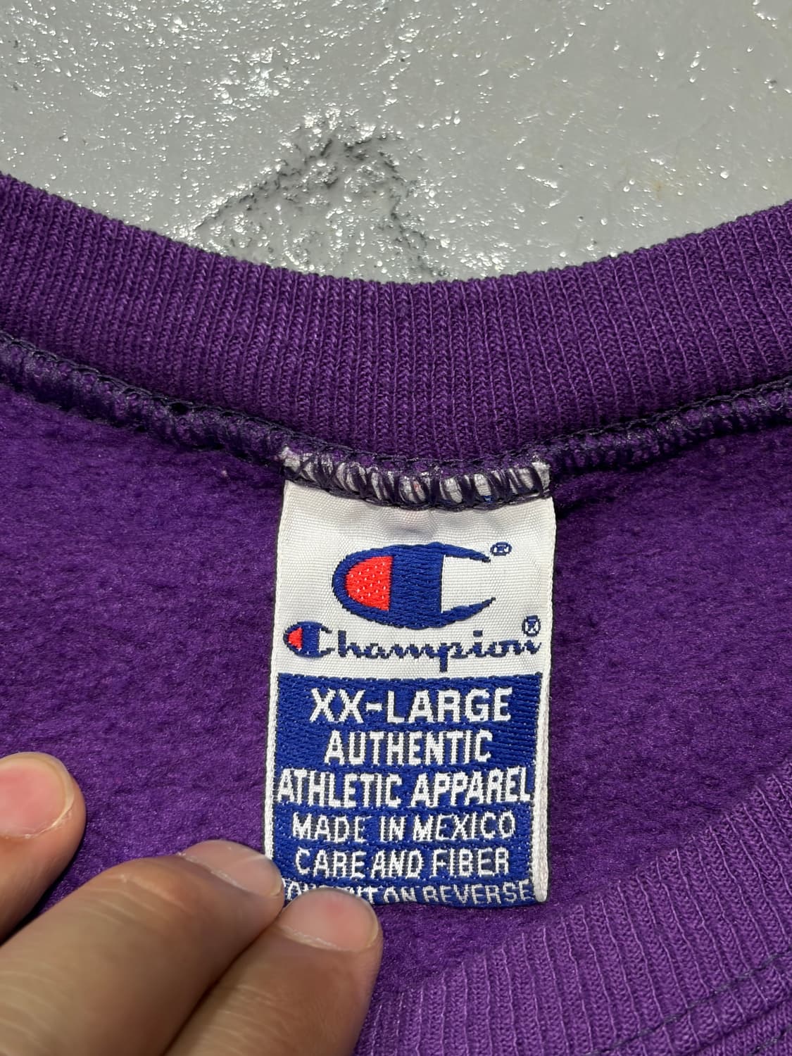 90s Champion MIENNESOTA VIKINGS 스웻셔츠 상품이미지3