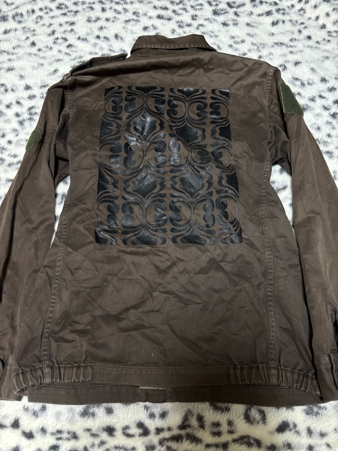 Unknown” Y2K Mood Back Print Grunge Jack 상품이미지2