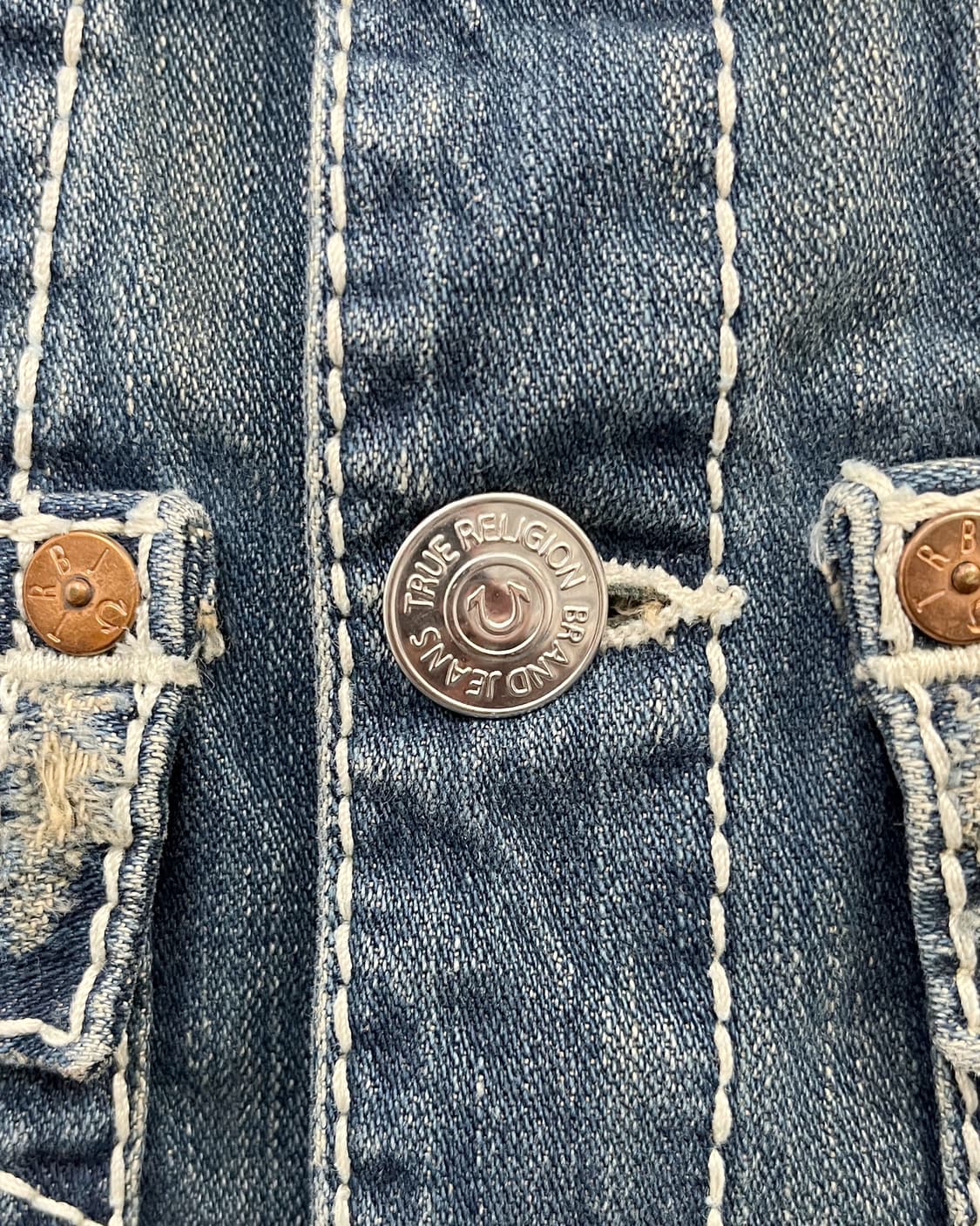 트루릴리젼 Y2K 데님 트러커 자켓 상품이미지8