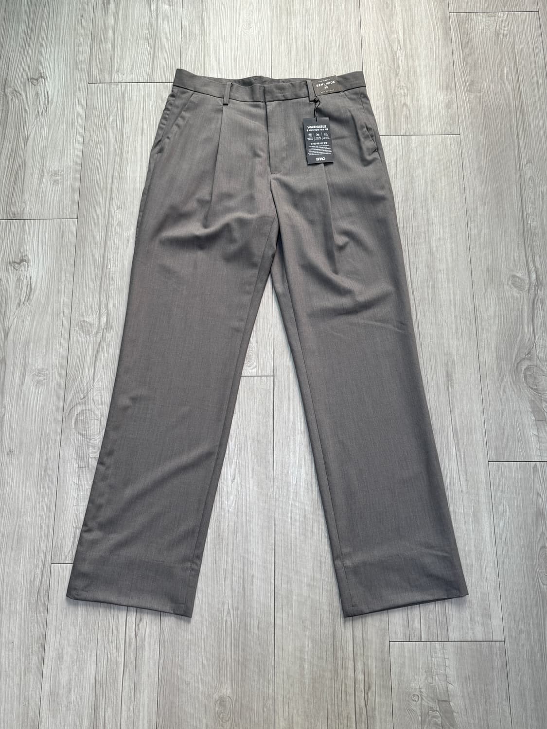 [105] 짱구대디 x 스파오 데일리 에센셜 셋업 그레이 상품이미지6