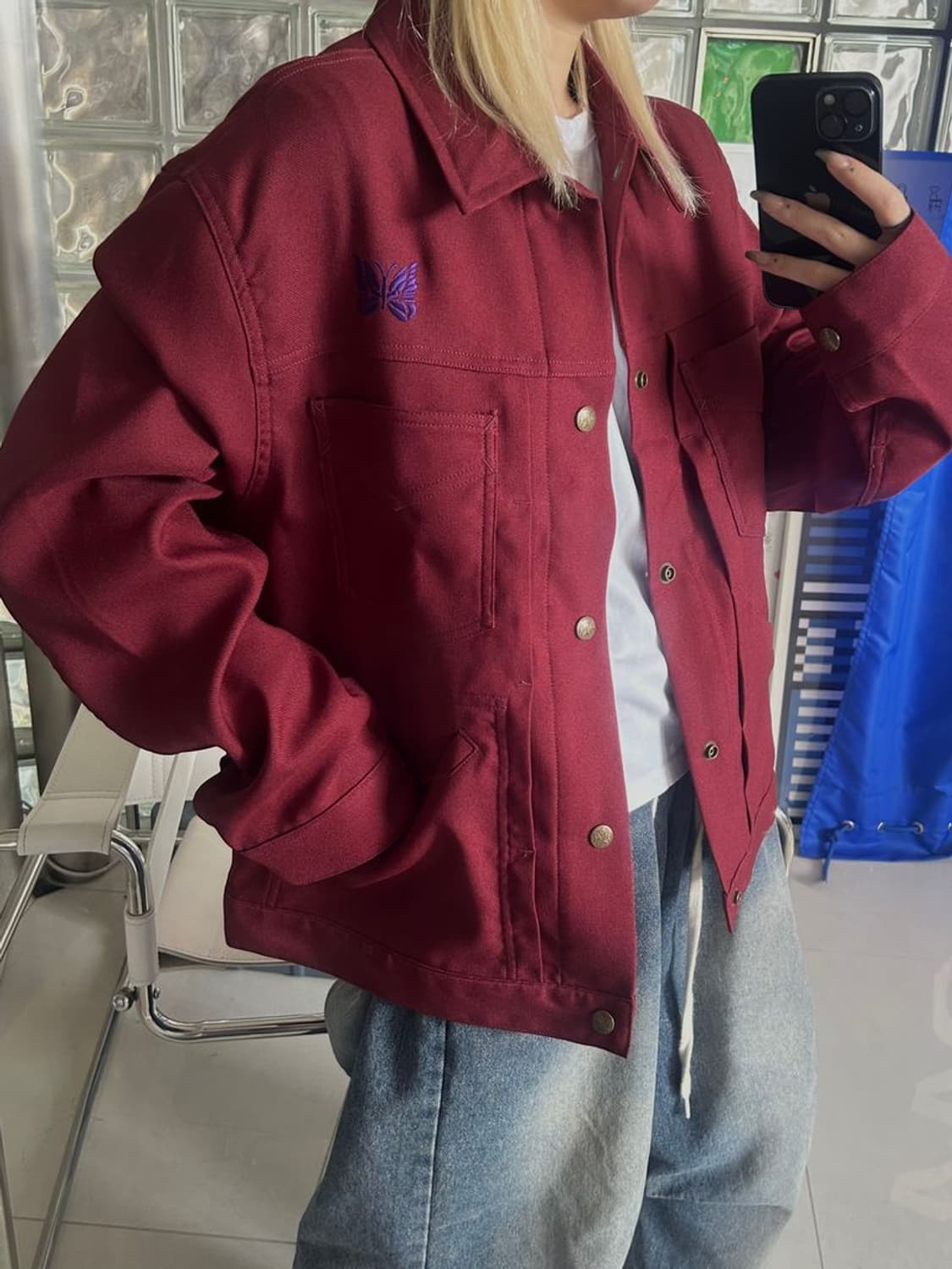 PENNY JEAN JACKET 페니 데님 재킷 상품이미지1