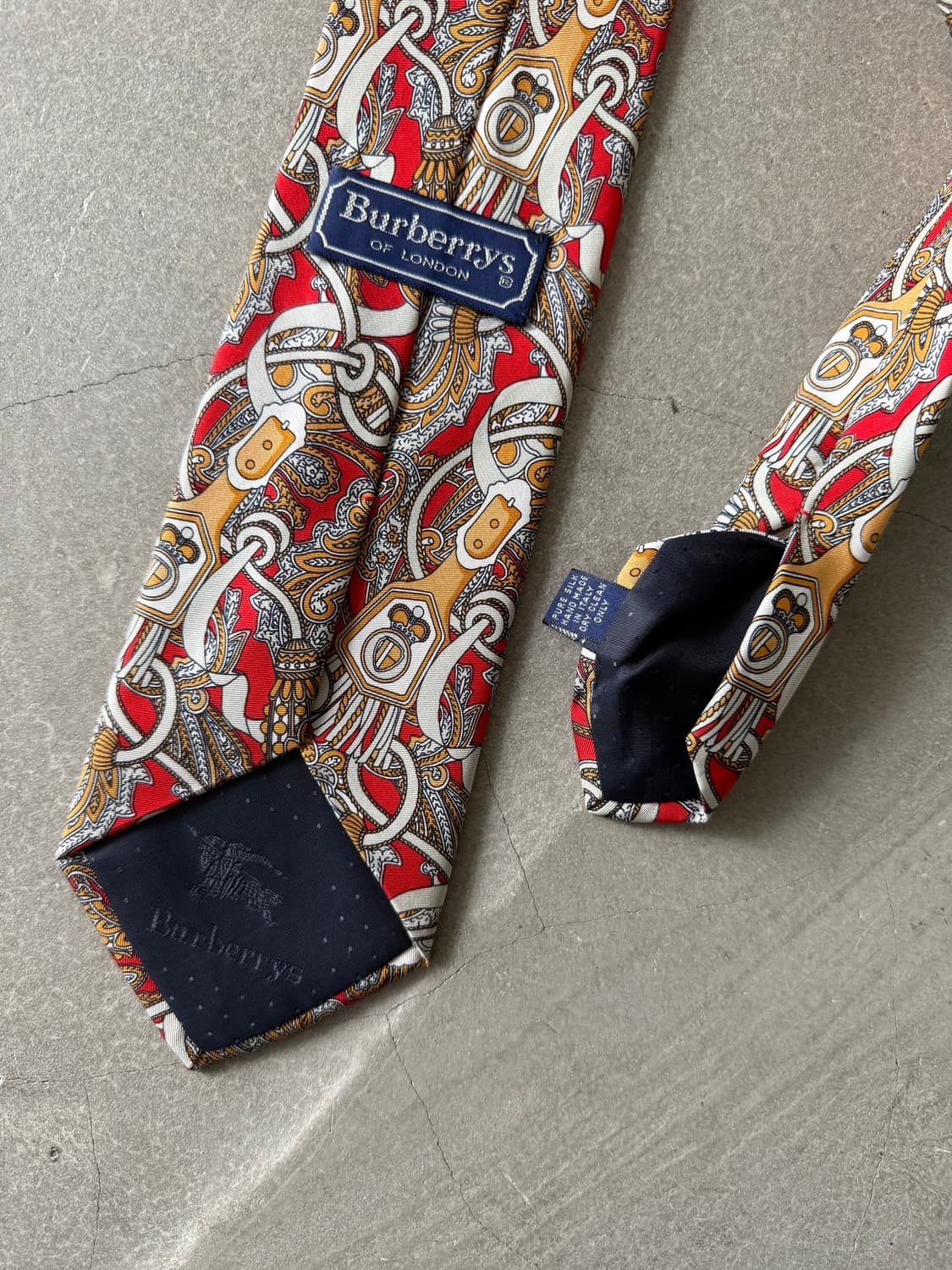 Burberrys Handmade Pattern Tie 상품이미지3