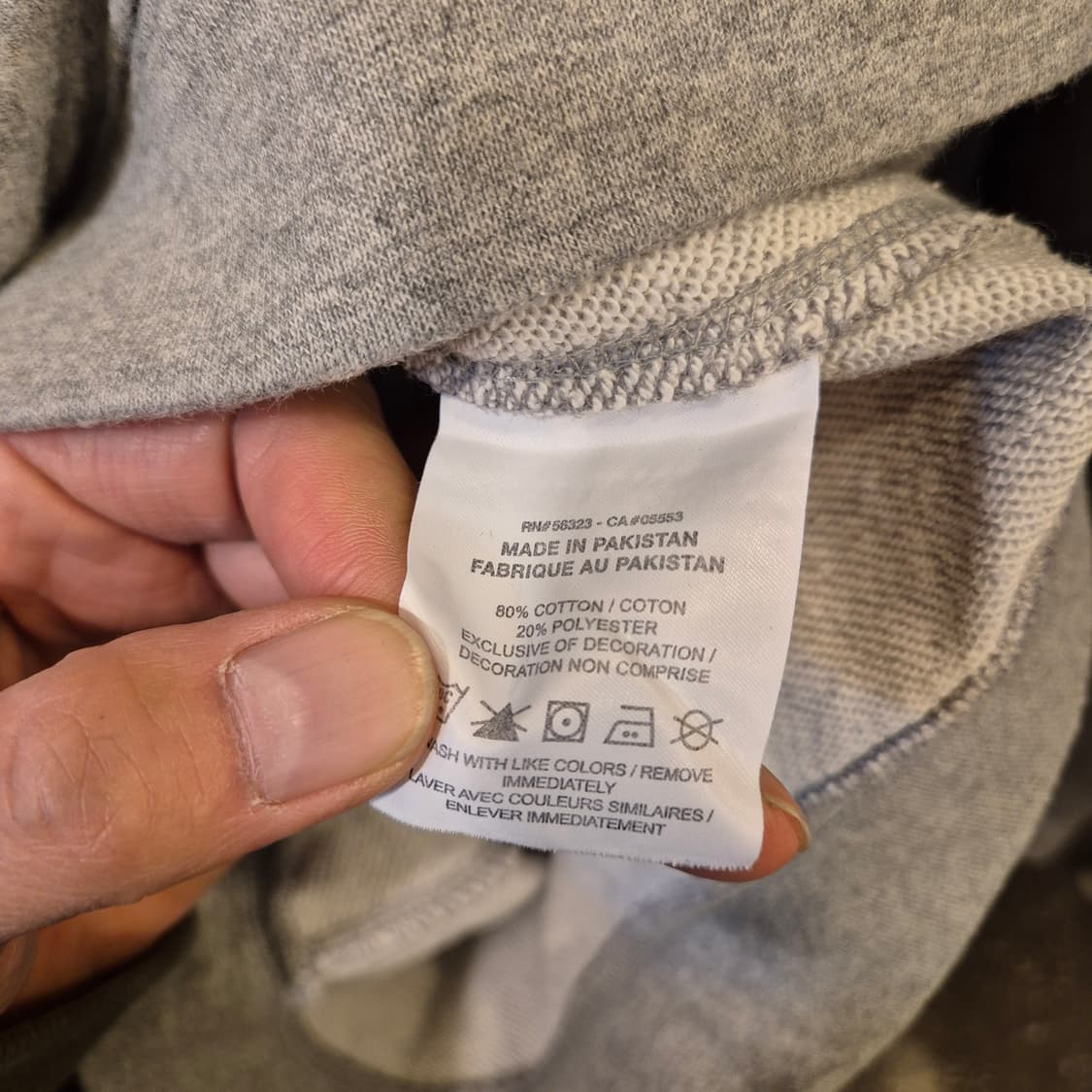 L 나이키 그레이 맨투맨  상품이미지4