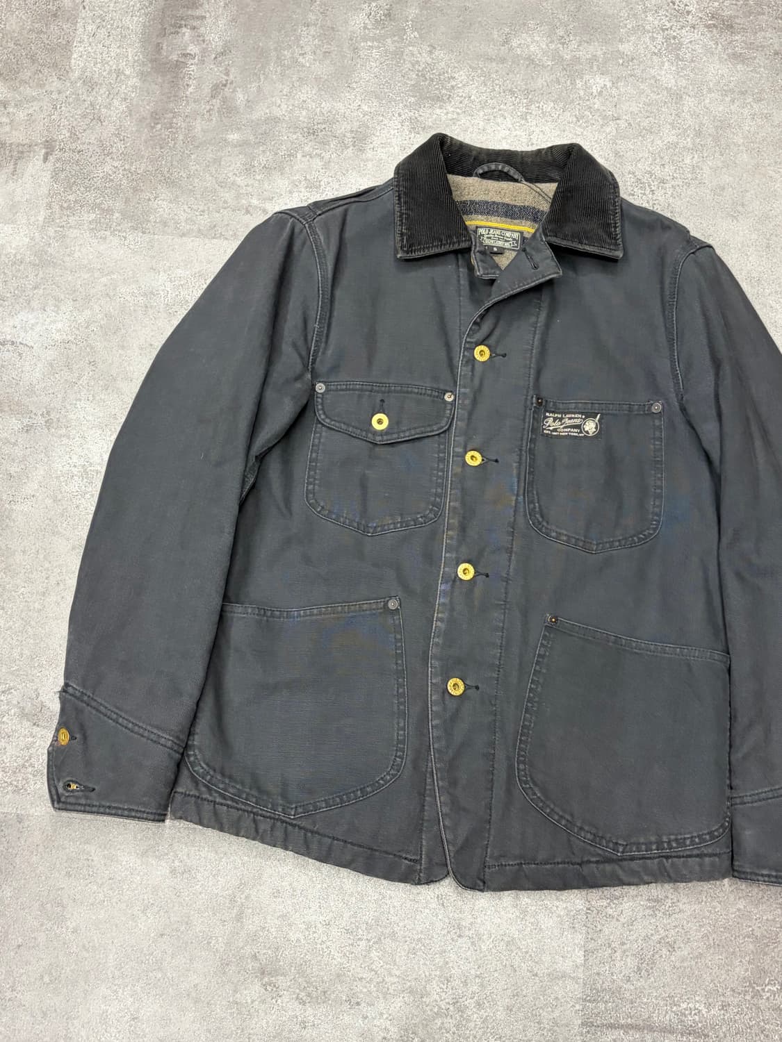 폴로 랄프로렌 사우스웨스트 인디언헤드 스톤 블랙데님 초어자켓 상품이미지3