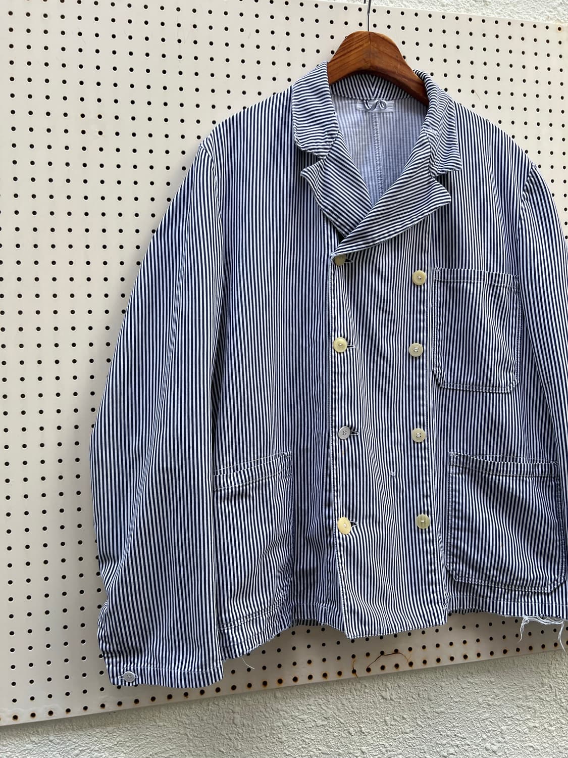 OLD FRENCH STRIPE 더블브레스트 빈티지프렌치워크자켓 상품이미지6