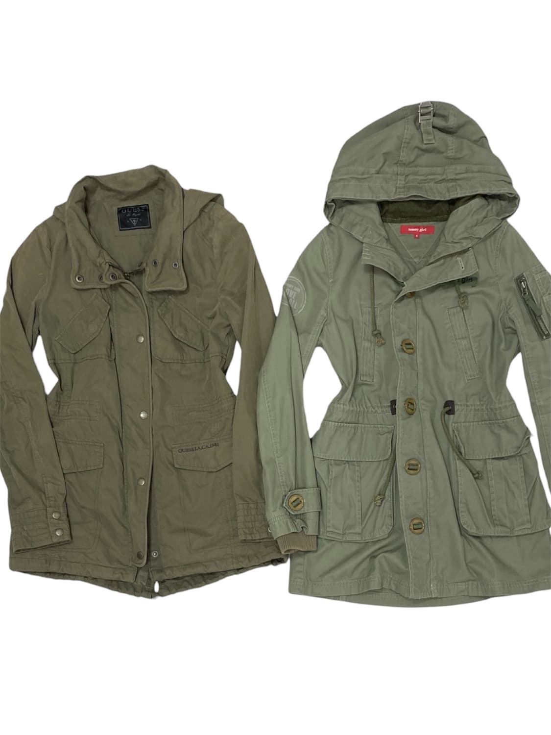 [TOMMY HILFIGER] 타미힐피거 y2k 카키 야상 자켓 상품이미지5