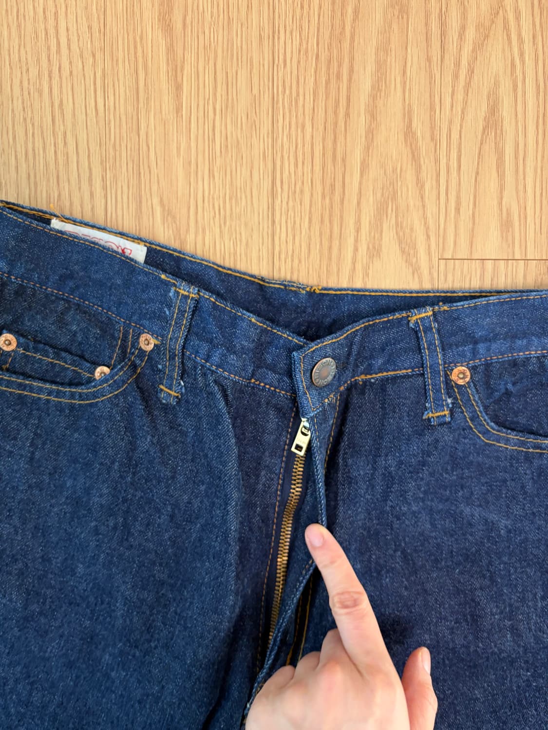 Bison 바이슨 부츠컷 데님팬츠 (29inch) 상품이미지3