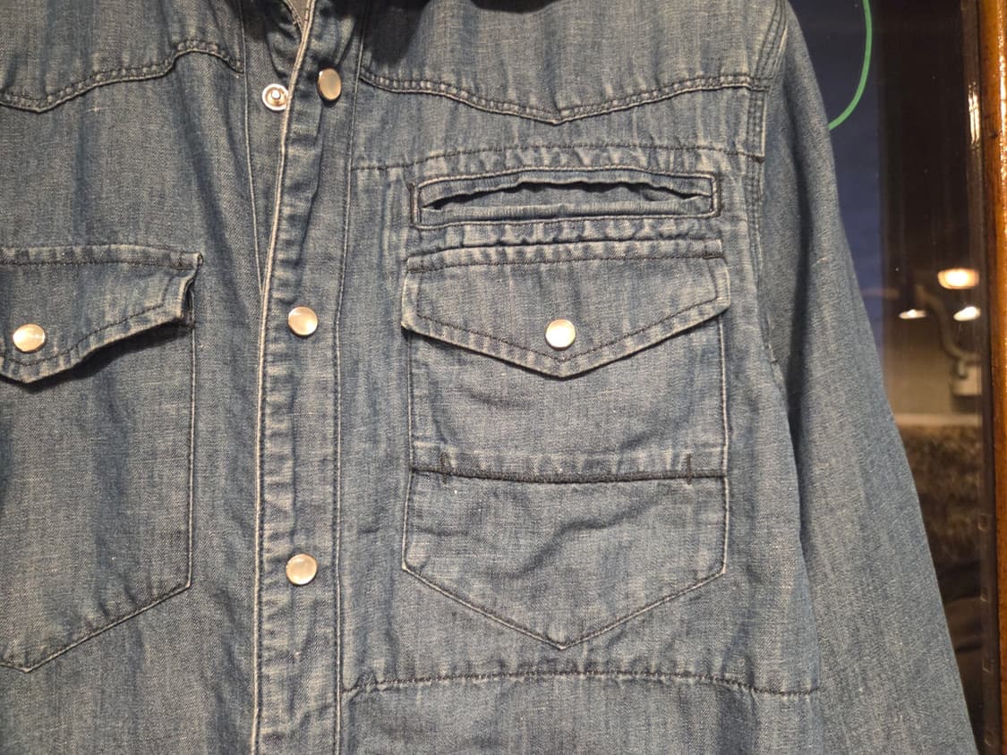 아르마니 익스체인지 데님셔츠 상품이미지4