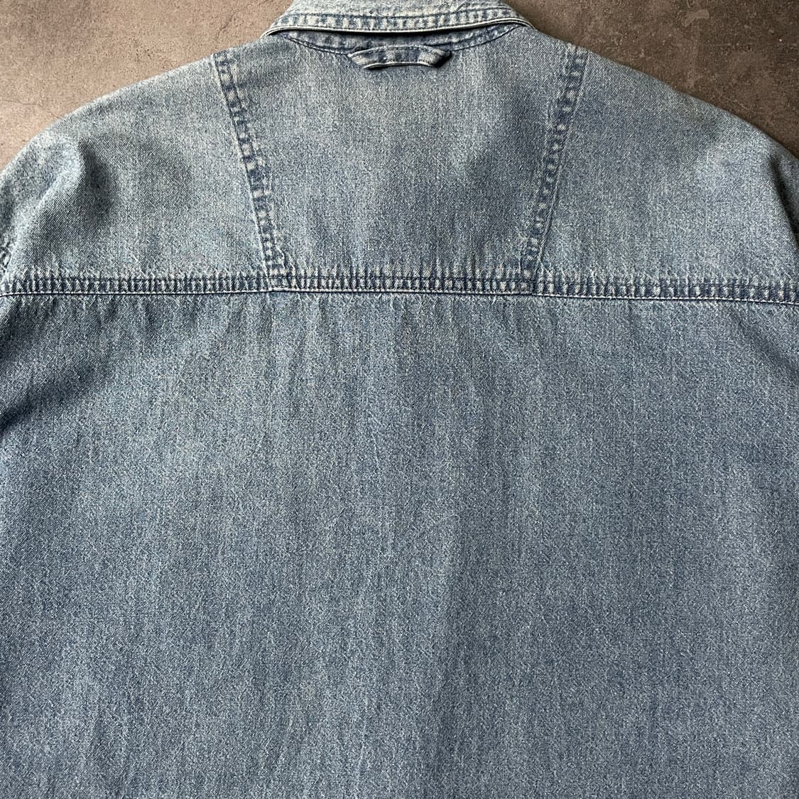 CADRE ATHLETIC 빈티지 다운버튼 코튼 데님 셔츠 A00609 상품이미지9