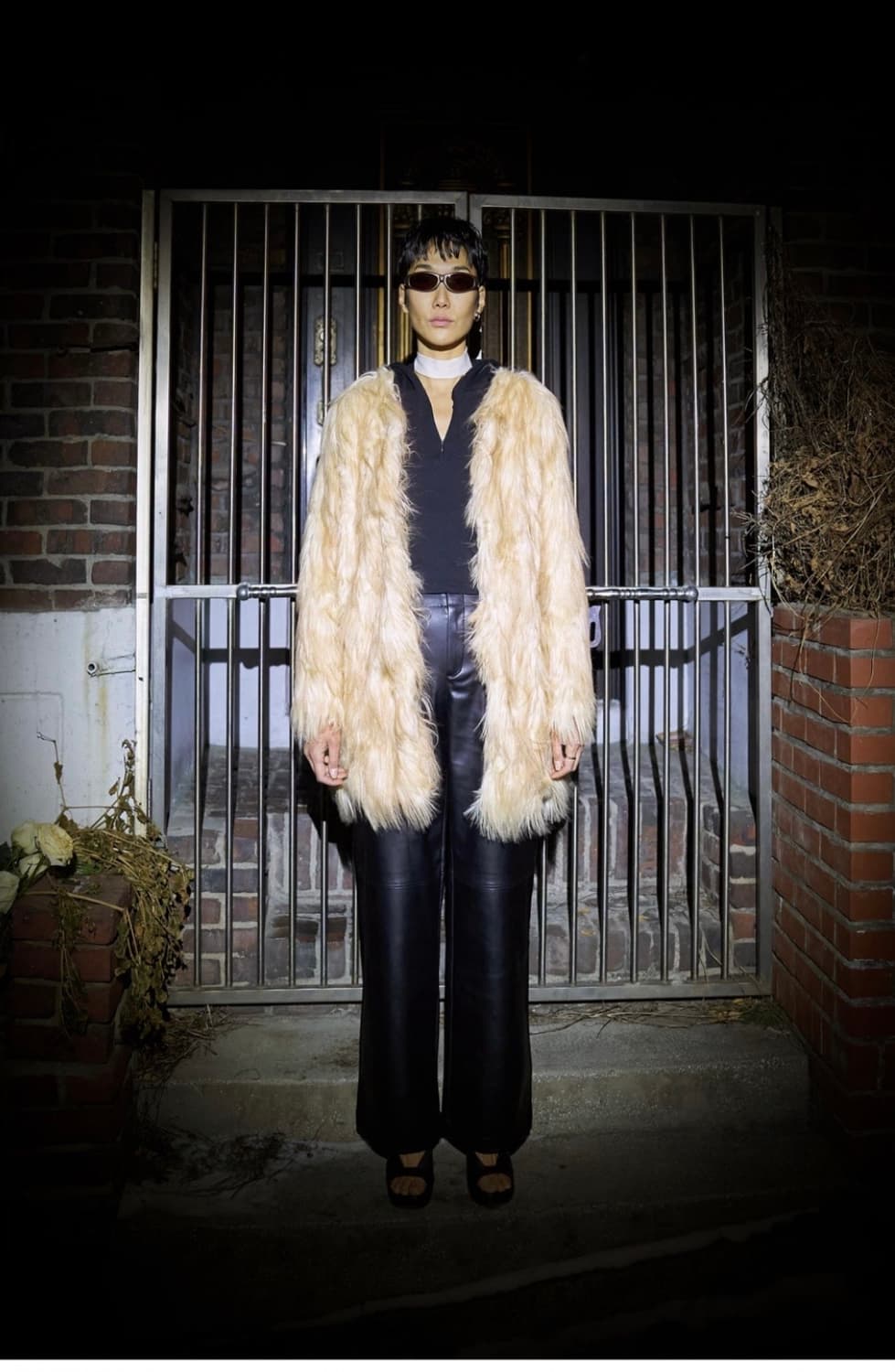 Nache 나체 SHAGGY FAUX FUR COAT 퍼 코트 상품이미지1