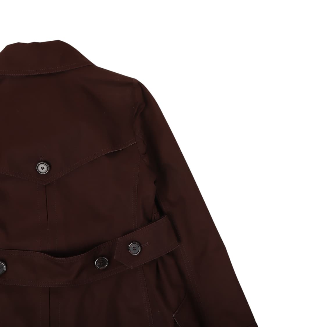 버버리 블루라벨 다크브라운 더블 트렌치코트 상품이미지6