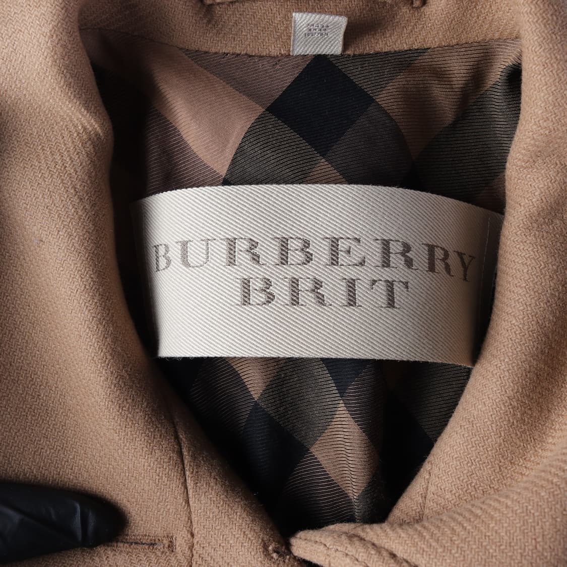 버버리 울 캐시미어 블렌드 클래식 트렌치 싱글 코트 베이지 상품이미지3