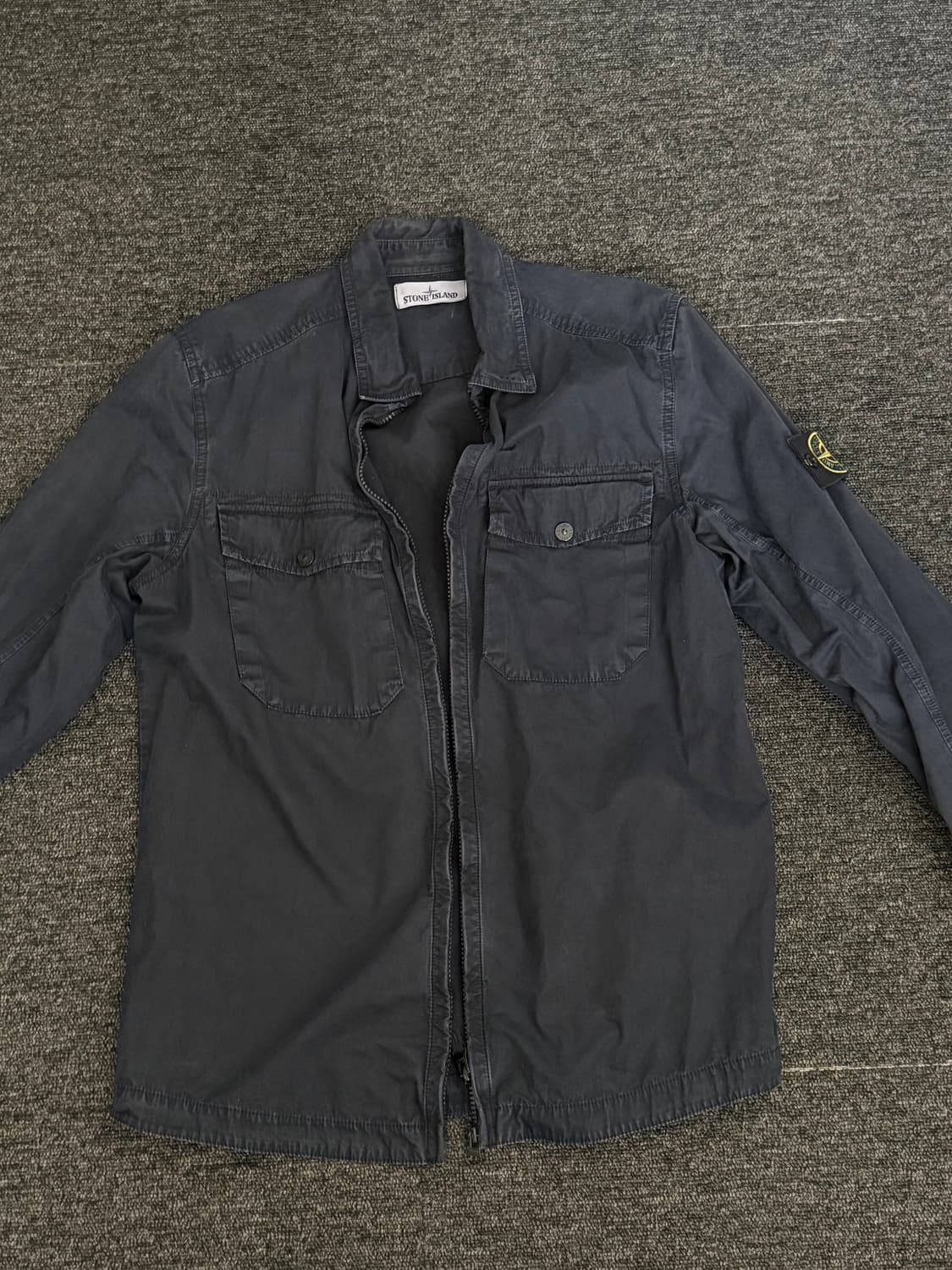 [M] 스톤아일랜드 가먼트 오버셔츠 자켓 상품이미지1