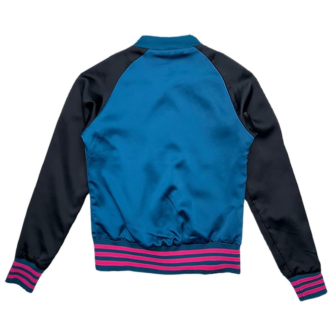 아디다스 오리지널스 새틴 봄버 트랙 재킷 블루 UK 4 상품이미지8