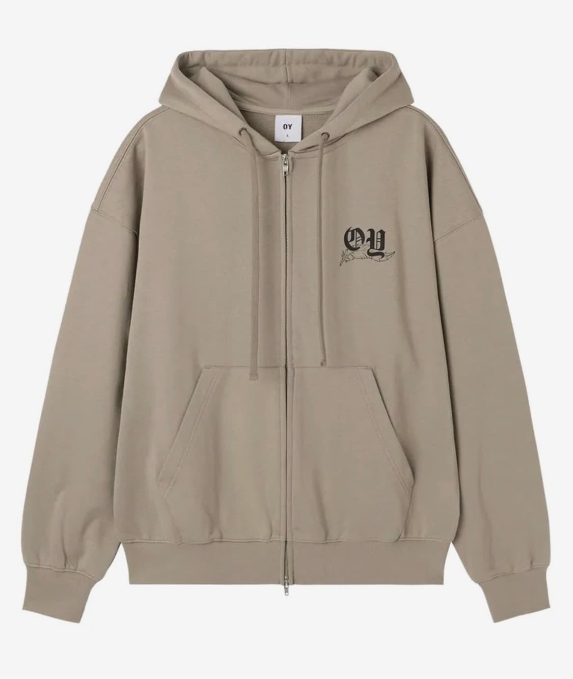 (택O) 오와이 OY 홀리 윙 후드집업 (샌드베이지) (m) 상품이미지3