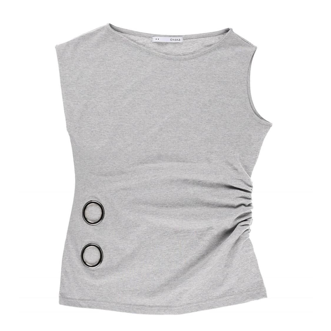 ONSKA 온스카 슬리브리스 EYELET LOOSE SLEEVELESS  상품이미지1