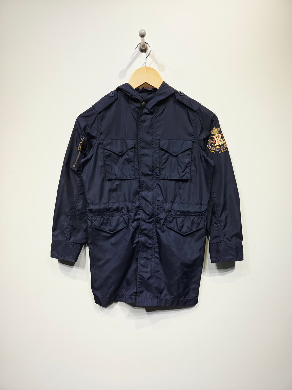 폴로 랄프로렌 키즈 네이비 나일론 필드 자켓 상품이미지1