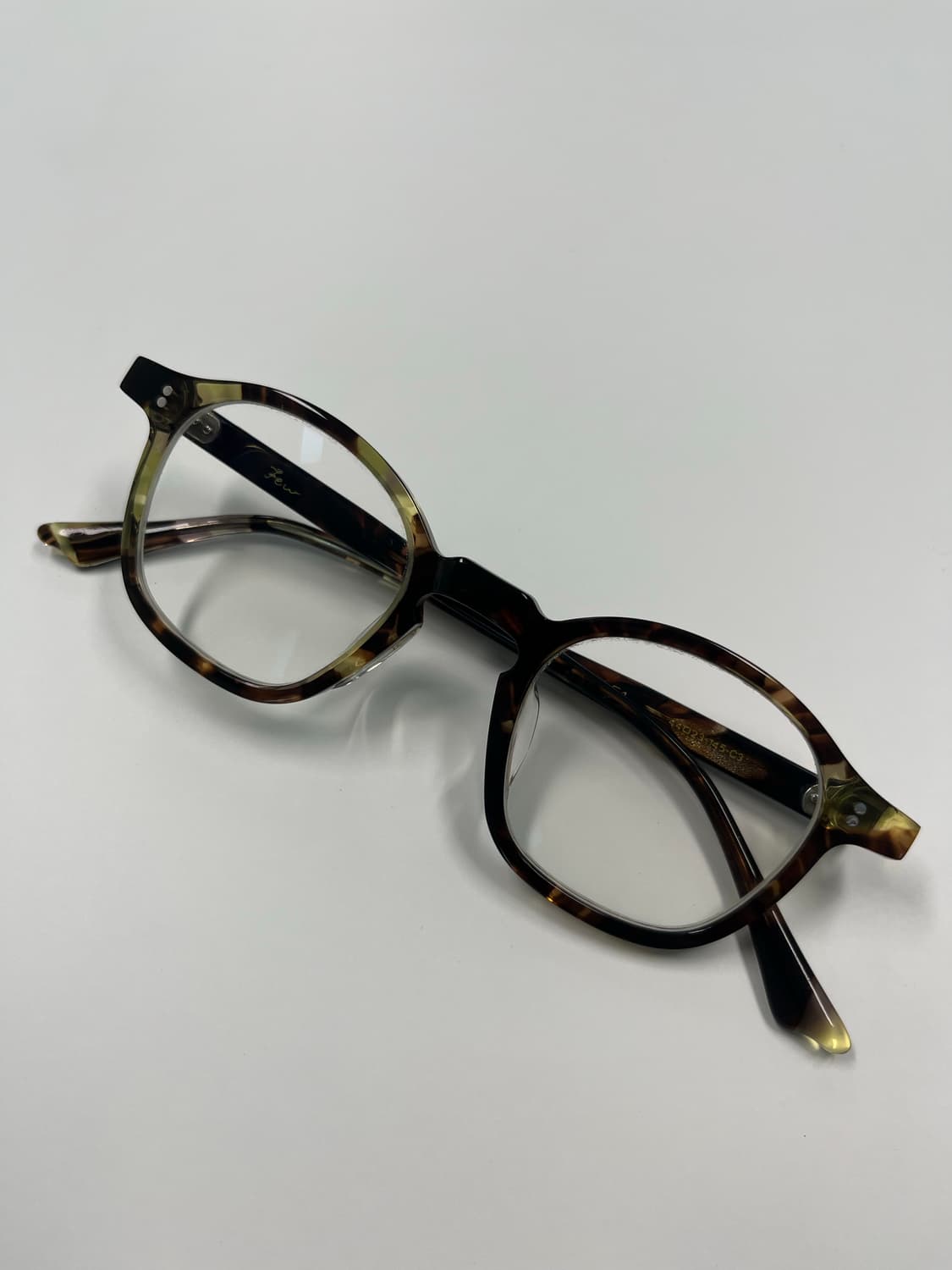 new.eyewaer 세미캣아이 톨토이즈 안경 상품이미지1