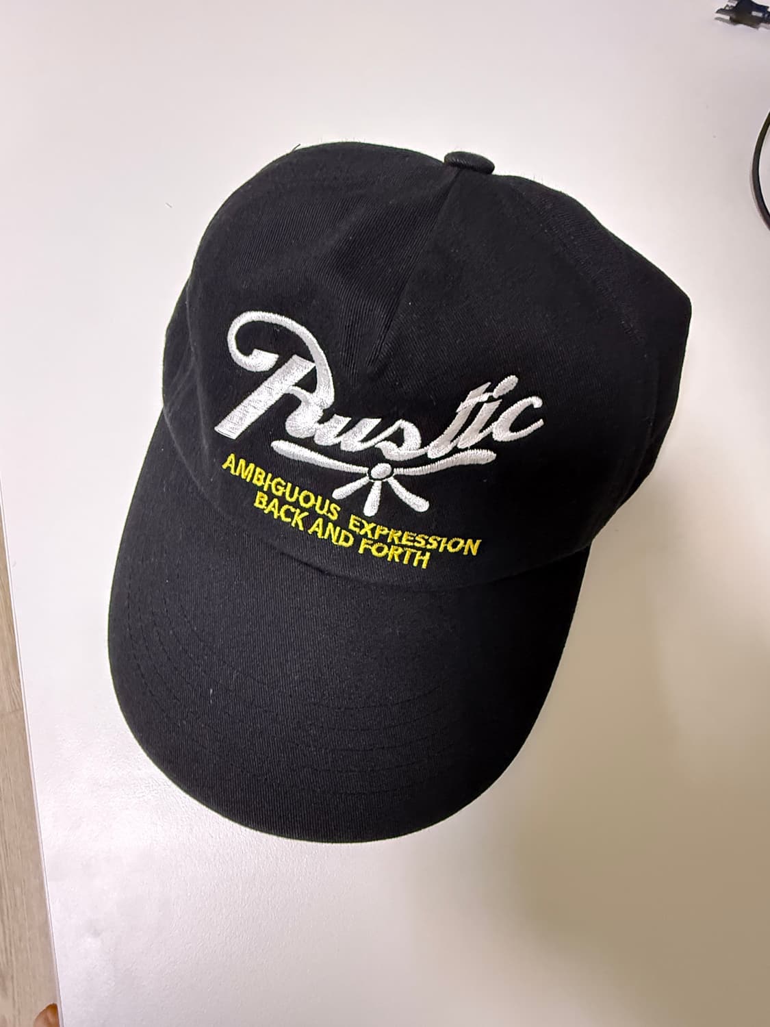 백엔포스 RUSTIC CAP [WASHED BLACK] 상품이미지3