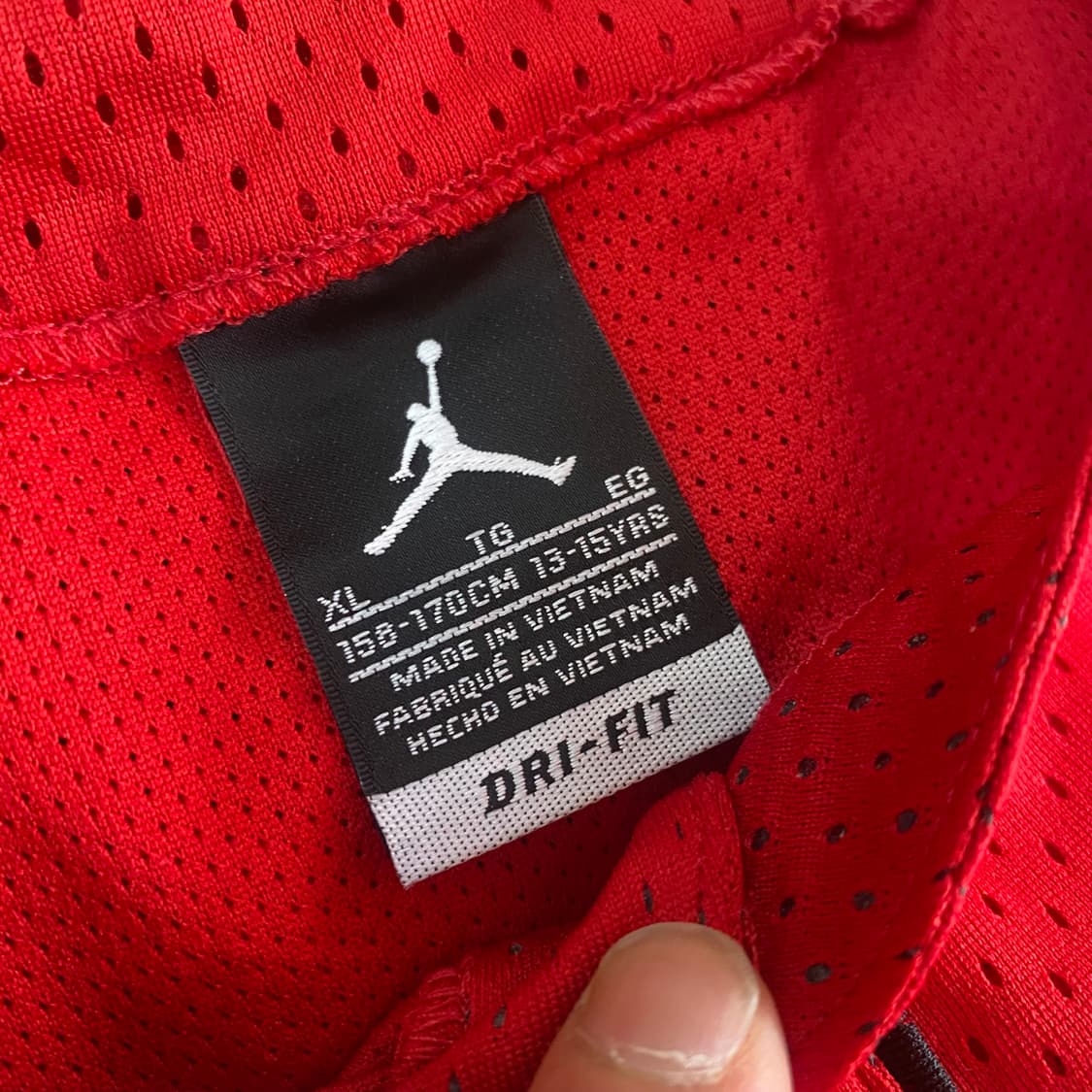 [XL] Jordan 점프맨 매쉬 베이스볼 져지 상품이미지4