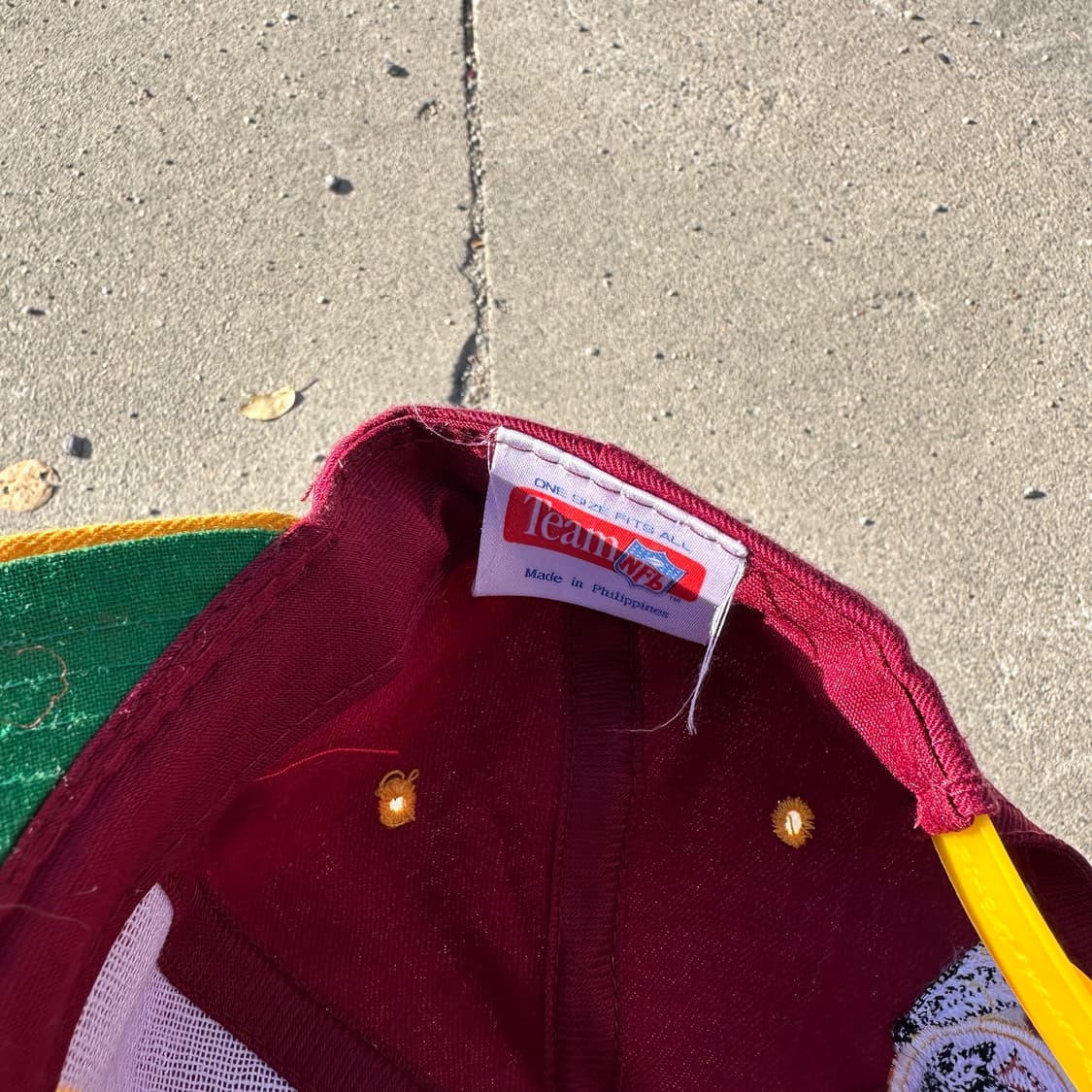 vintage 90's nfl washington redskins cap 상품이미지4