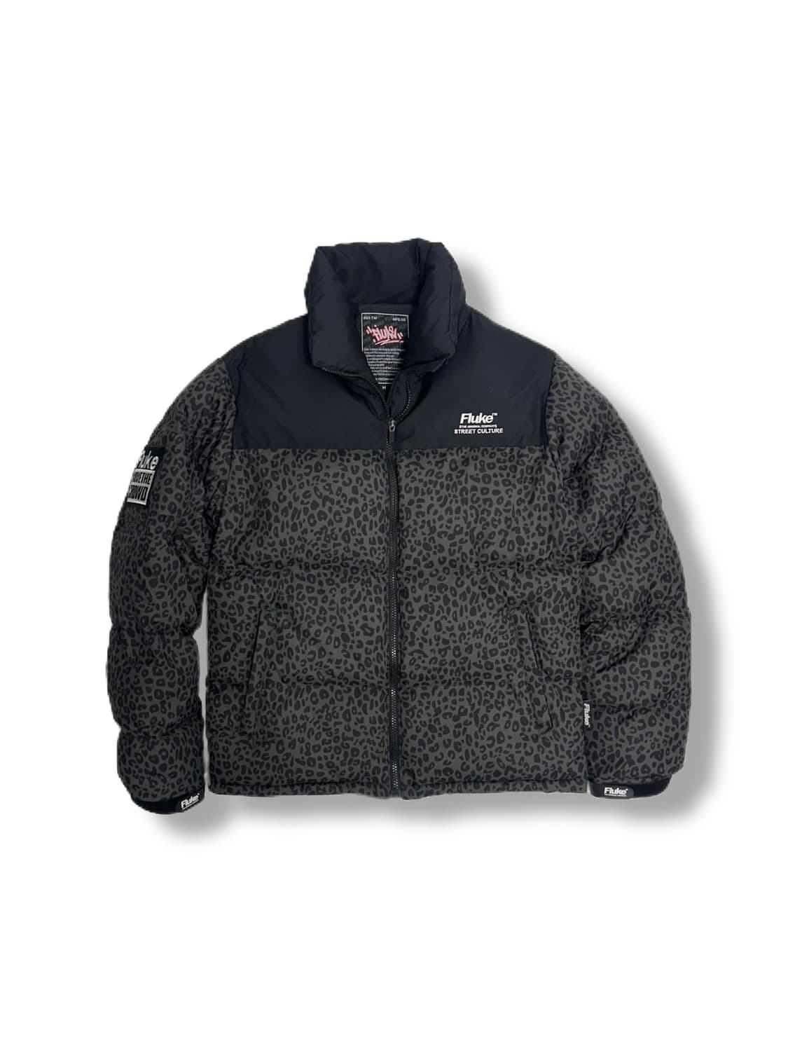 플루크 레오파드 호피 패딩 상품이미지1
