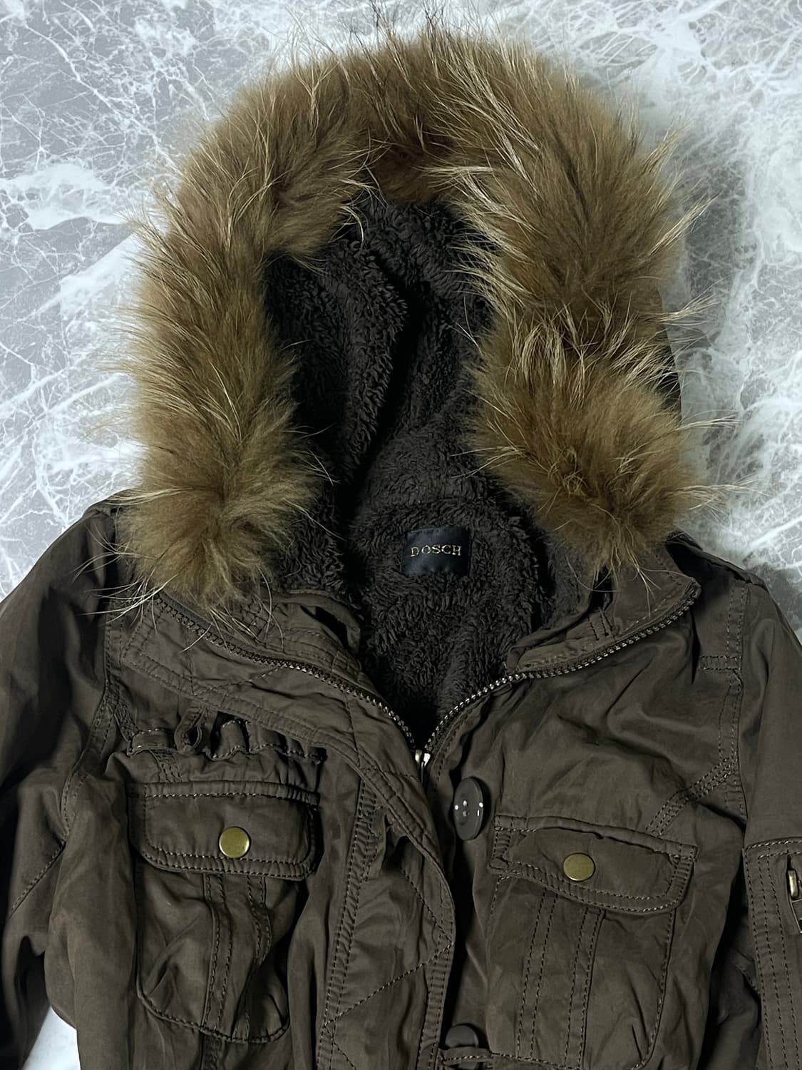 dosch y2k fur jacket 상품이미지7