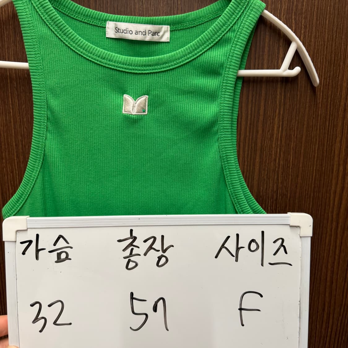 스튜디오앤파르크 민소매 나시 티셔츠  상품이미지5