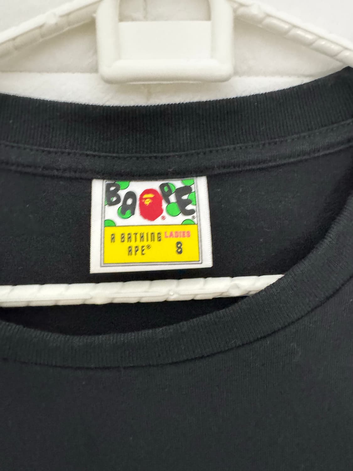 BAPE 베이프 샤크 반팔티 블랙 S 상품이미지3