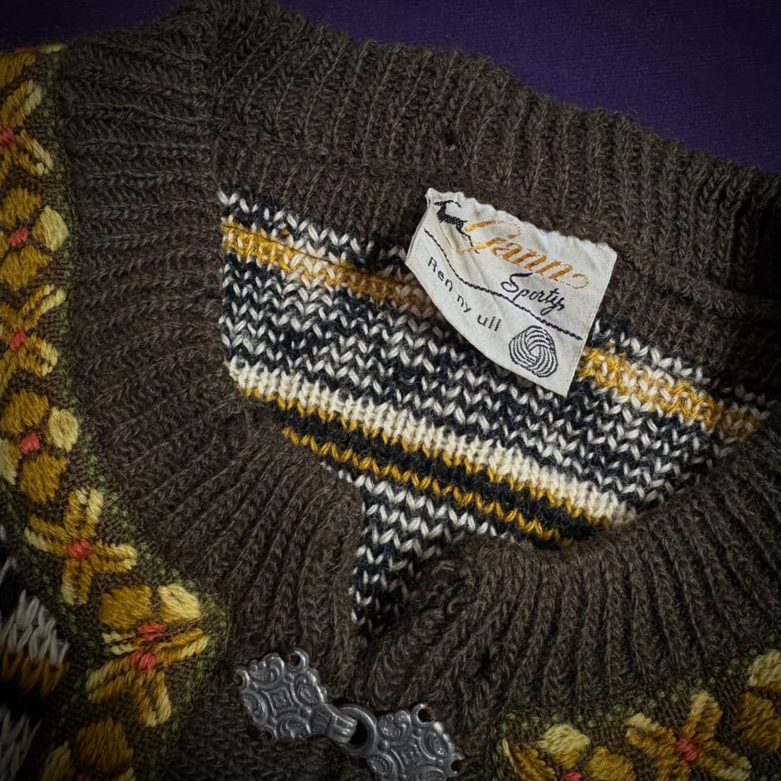 Nordic Wool Heavy Cardigan 상품이미지5