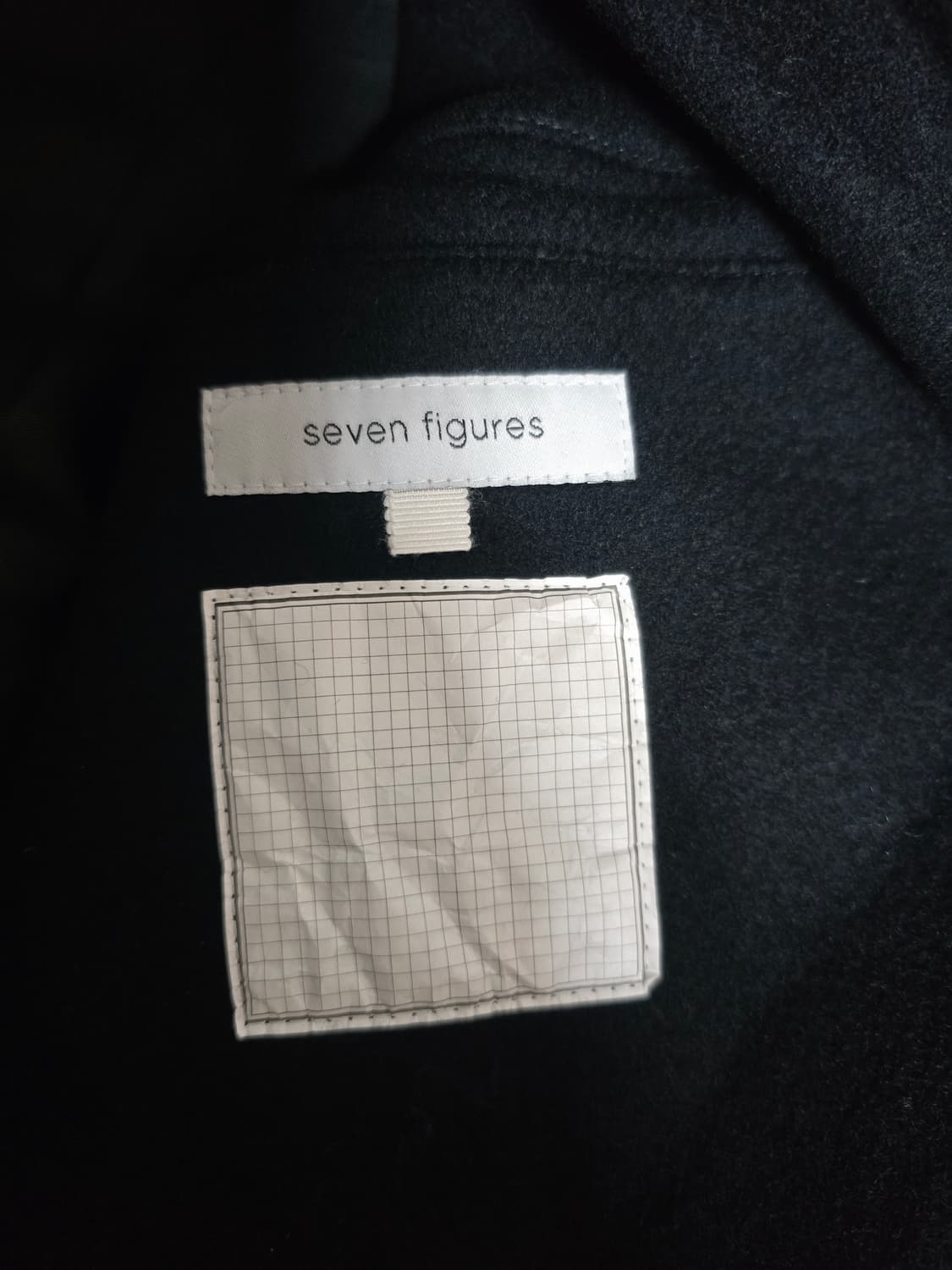 세븐피겨스 후드 더플 코트 다크네이비 L 상품이미지9